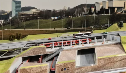 Vilniaus metro rausiasi kelią
