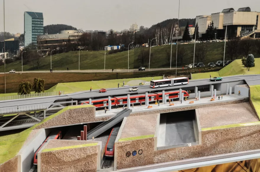 Vilniaus metro rausiasi kelią