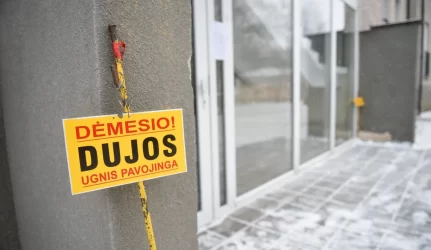Iš Klaipėdos krausto Dujų skirstymo stotį