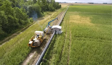 Atidėti Šiaurės Europos dujotiekio tiesimo darbai