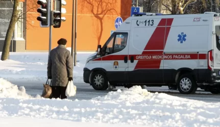 Klaipėdoje sniego valytuvai bus sekami