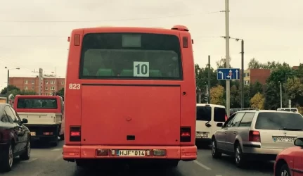 Autobusų eismas – be taisyklių