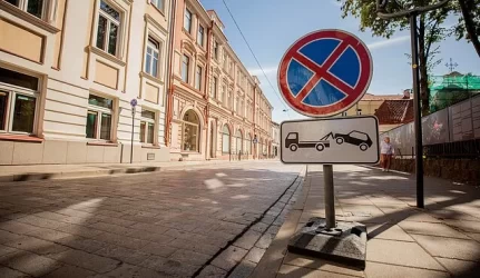 Senamiestyje eismą varžys nauji ženklai