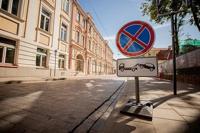 Senamiestyje eismą varžys nauji ženklai