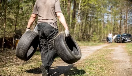 Šiukšlių rinkimo akcija nepavyko