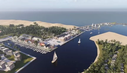 Šventosios uostą “dengia” gyvenamųjų namų šešėliai