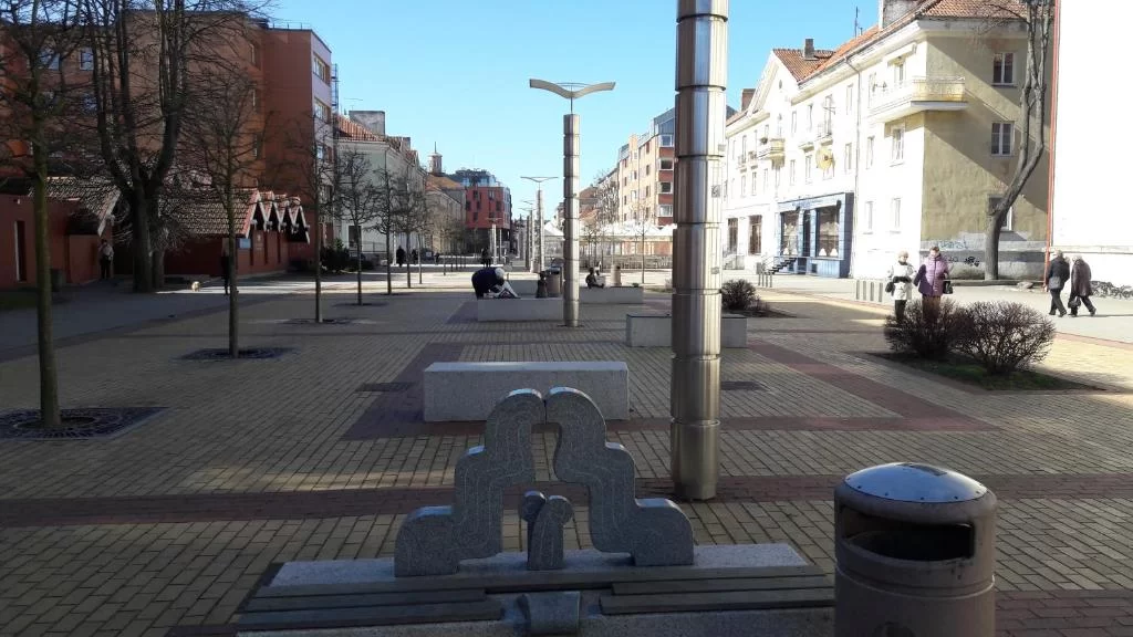 M. Mažvydo alėja naudoti tinkama