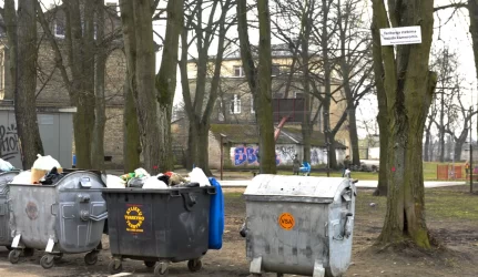 sąskaitos už šiukšles