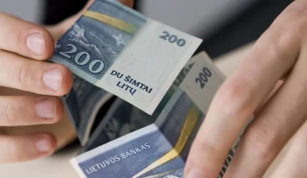 Vėluojančiųjų atsiskaityti su banku skaičius atitinka sveikus verslo rodiklius