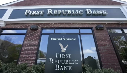 Dar vienas JAV bankas gali bankrutuoti