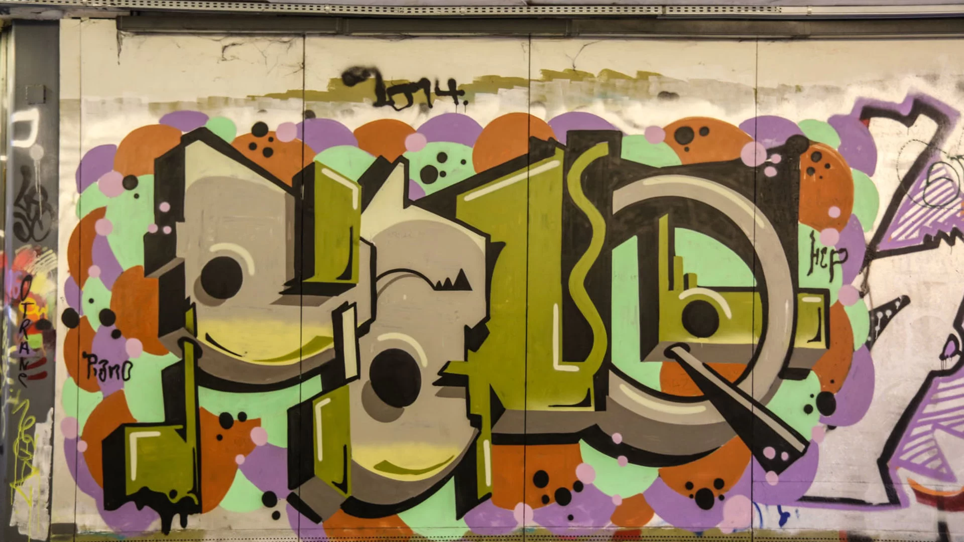 Informacija grafiti mėgėjams