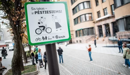 Laivės alėjoje turi būti palaikoma tvarka ir švara