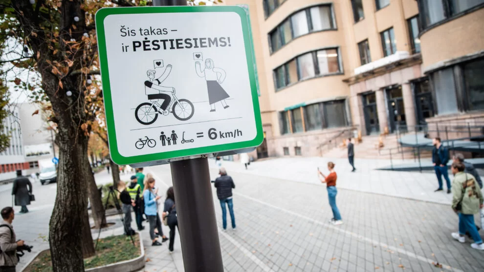 Laivės alėjoje turi būti palaikoma tvarka ir švara