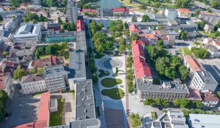 Panevėžys puošiasi gimtadieniui