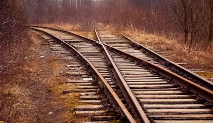 Tilto per geležinkelį statyba