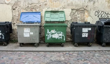Buitinių atliekų konteineriai