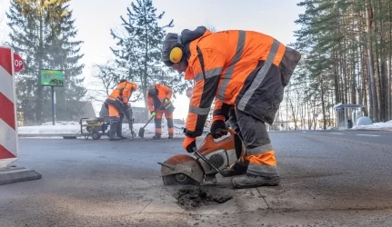 Duobės tvarkomos bet kaip