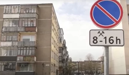 Informacija gyventojams apie kelio ženklus