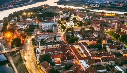 Kaunas statomi objektai