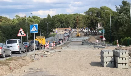 Keturių juostų kelio į Palangą darbai vėluoja