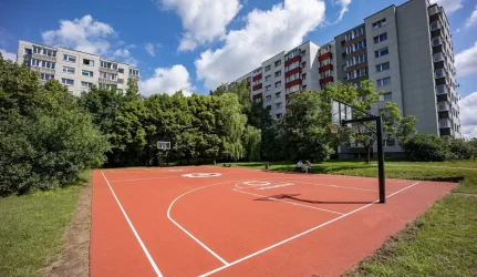 Krepšinio aikštelių renovavimo darbai