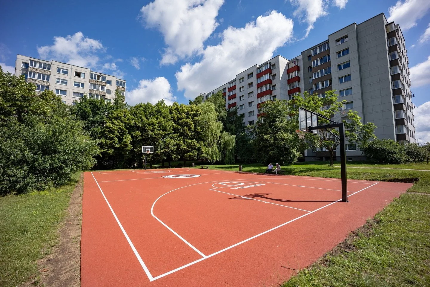 Krepšinio aikštelių renovavimo darbai