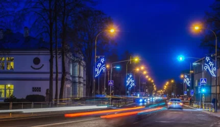 Kvartalas skęsta tamsoje