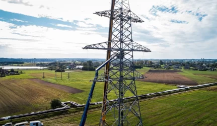 elektros jungtis su Lenkija
