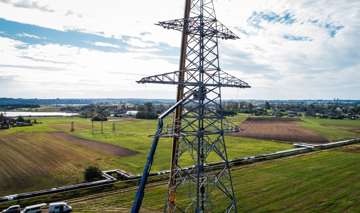 elektros jungtis su Lenkija