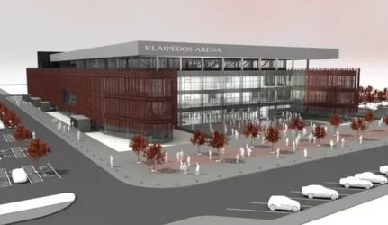 Juda Klaipėdos arenos projektas