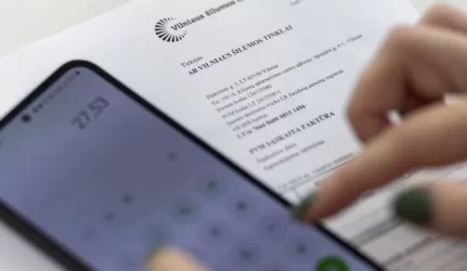 Sąskaitos už šildymą