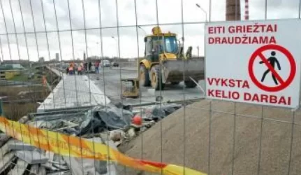 Viadukas atsidarys pavasarį