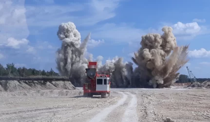 gręžimo ir sprogdinimo darbai