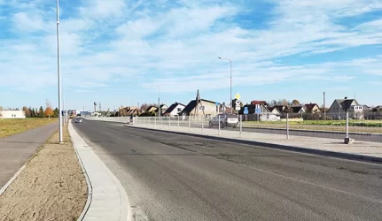 Įpusėjo Skuodo gatvės rekonstrukcija