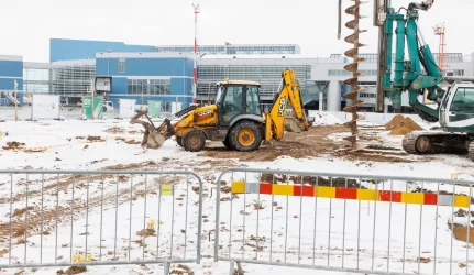 Naujo terminalo statybos nesustos