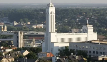 Prisikėlimo bažnyčios sklypo ribos
