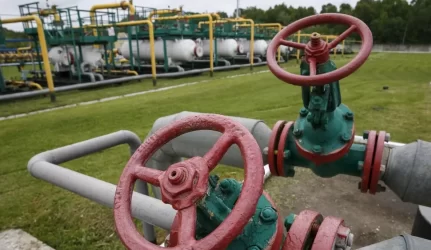 Rumunija pareiškė, kad rusiškų dujų tiekimas šaliai sumažėjo 75 proc.