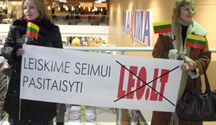 Seimo pirmininkas: projektas LEO LT turi būti peržiūrėtas