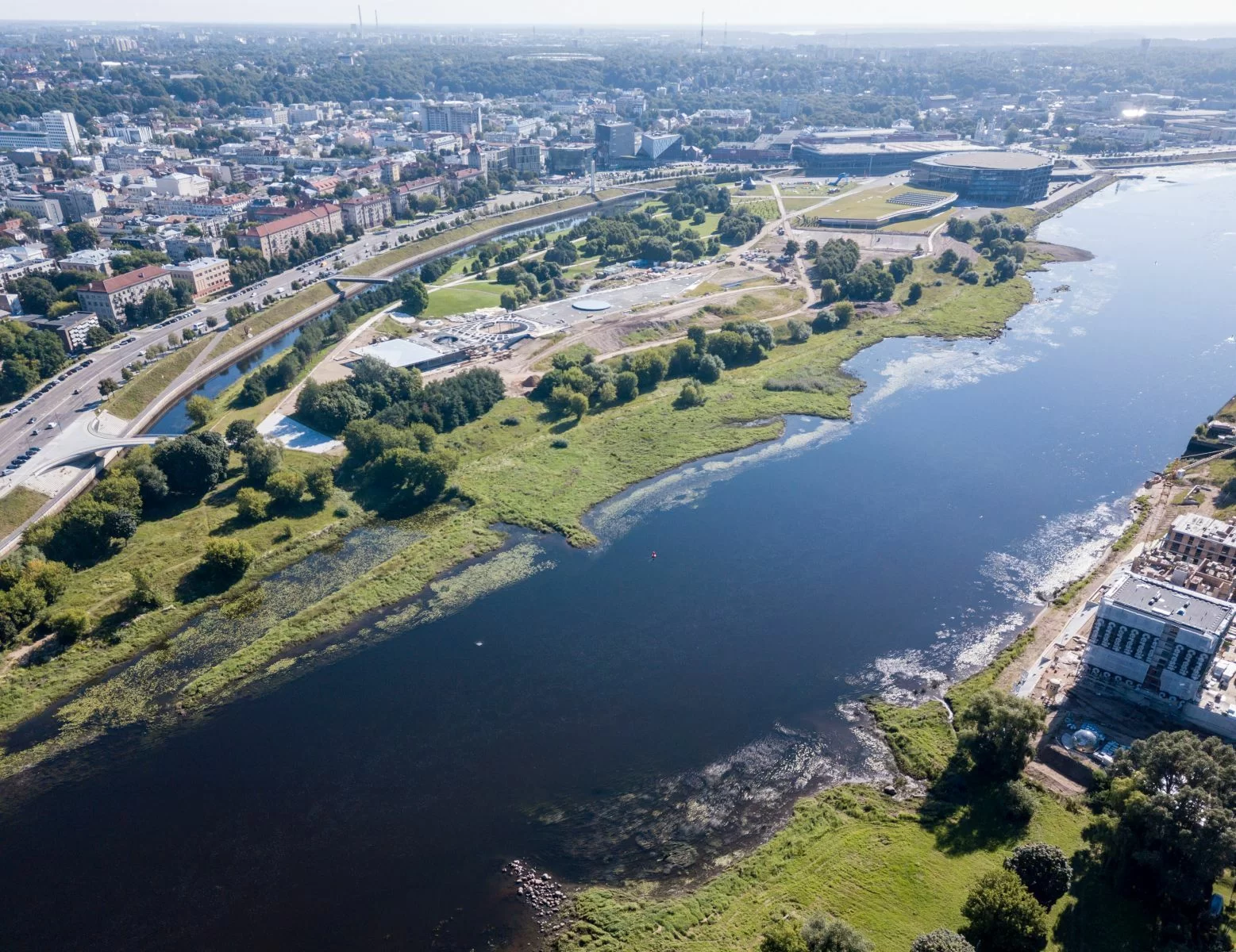 Bus statomas dar vienas tiltas į Nemuno salą
