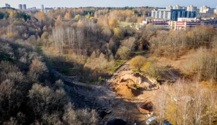 Šeškinėje prasidėjo darbai