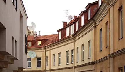 Sustabdytos neteisėtos statybos Vilniaus senamiestyje