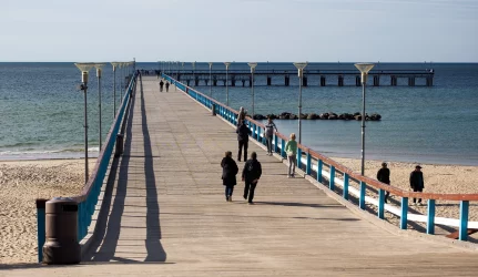 Arenos statyba Palangoje