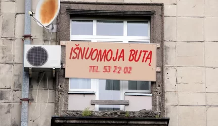 butų nuoma