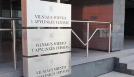 Dingusi elektra sutrikdė trijų Vilniaus teismų darbą