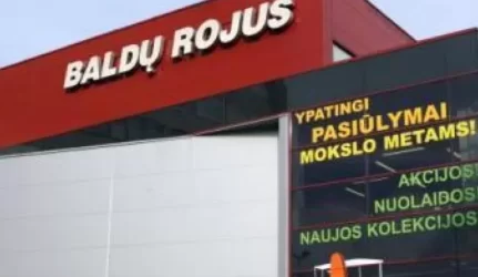 "Baldų rojus" bankrutuoja, bet dirba