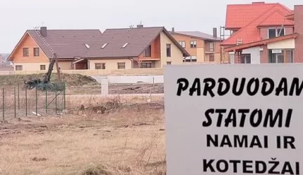 Sunkmetį atlaikė trečdalis nekilnojamojo turto plėtotojų