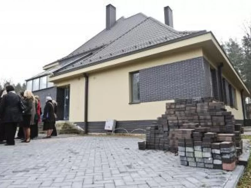 Rezidencijos rekonstrukcijos pabaigtuvių teks palaukti