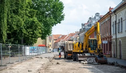 Nuogąstauja, kad gatvės remontas sužlugdys verslą