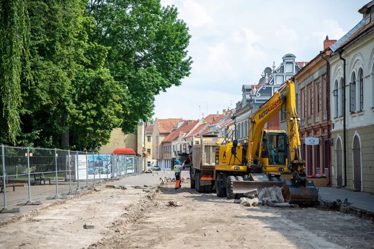 Nuogąstauja, kad gatvės remontas sužlugdys verslą