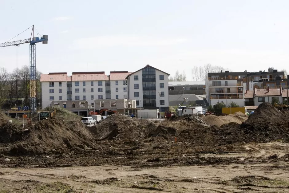 Klaipėdoje atsigauna namų statybos